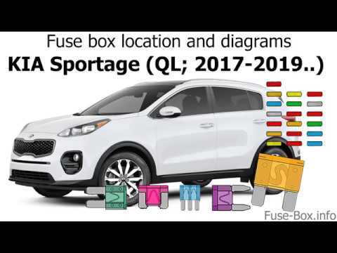 kia sportage 2016 fuse box diagram