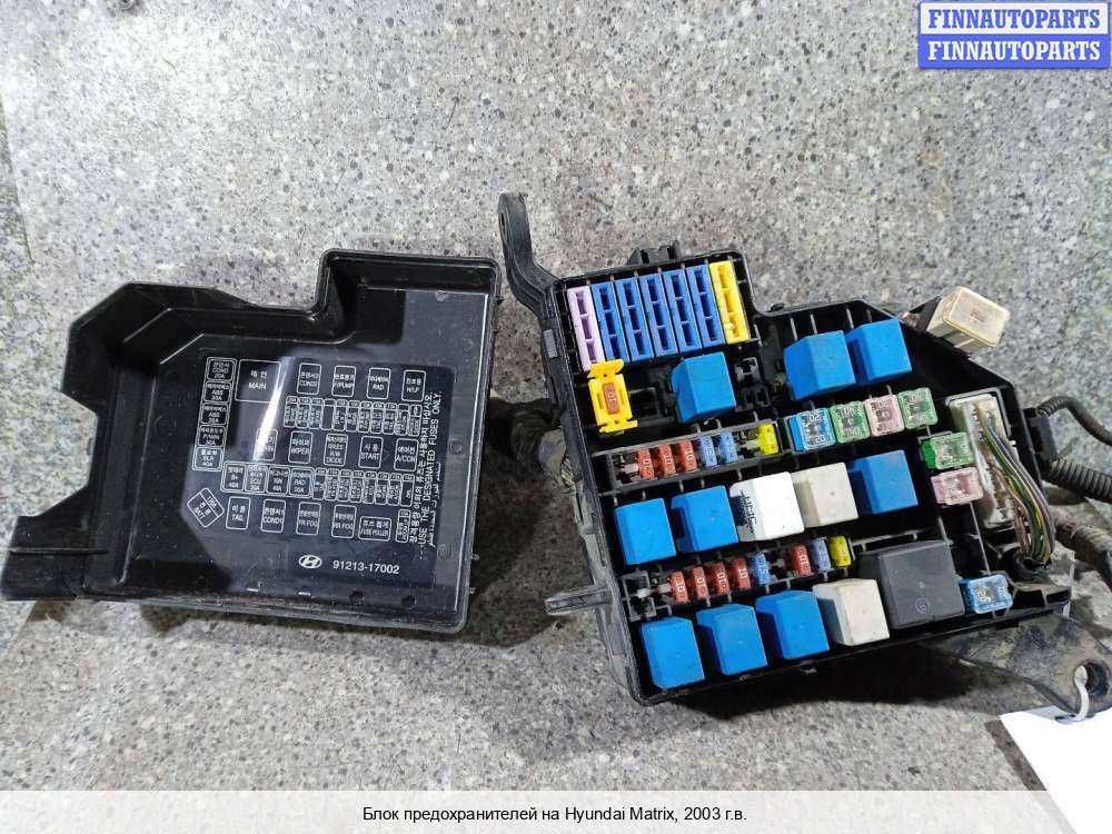 hyundai matrix fuse box diagram