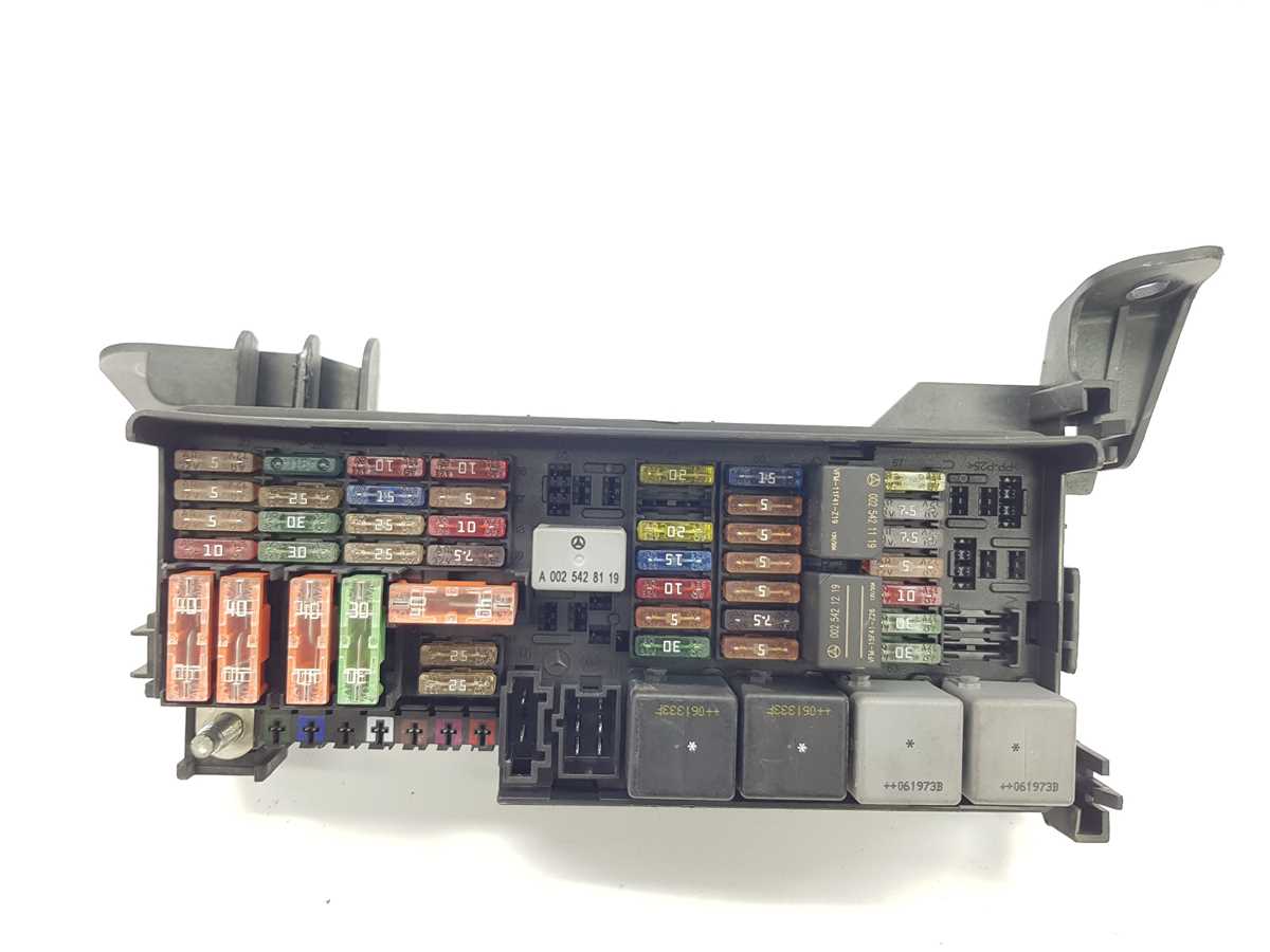 2008 mercedes ml320 cdi fuse box diagram