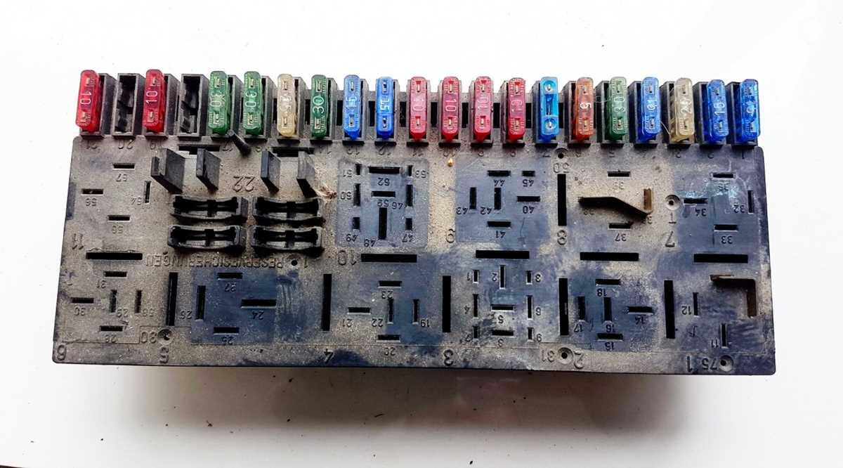 audi 80 fuse box diagram