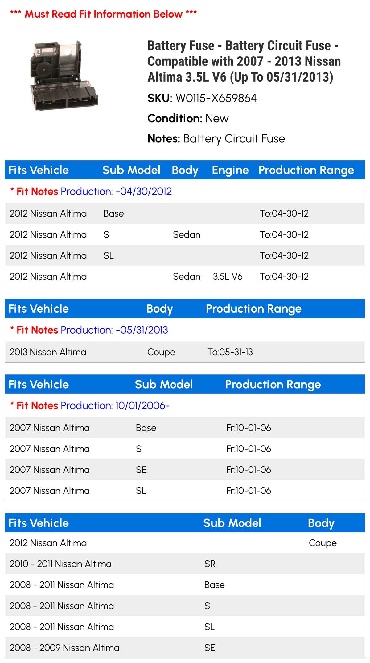 07 altima fuse diagram