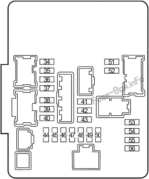 2013 infiniti jx35 fuse box diagram