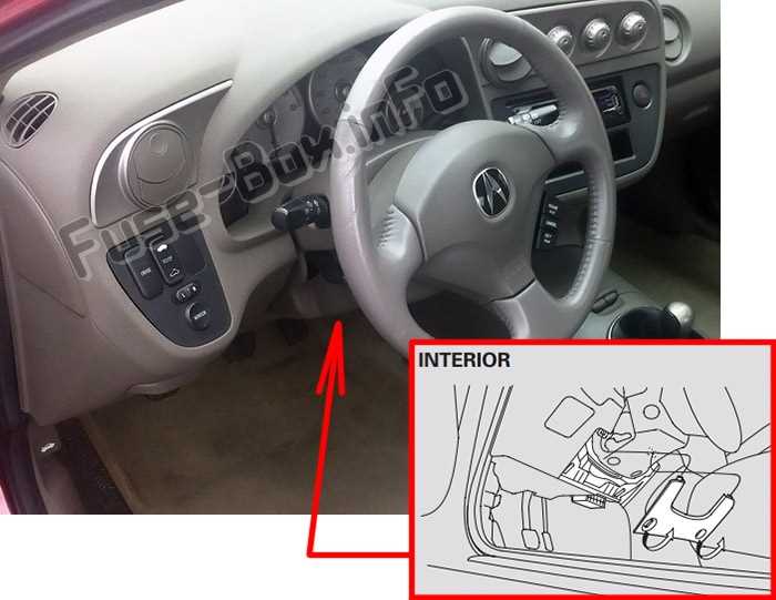 rsx type s fuse box diagram