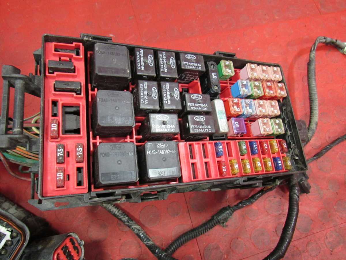 2000 f250 fuse panel diagram