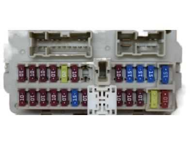 2012 nissan frontier fuse diagram