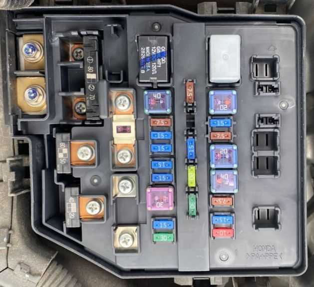 honda civic 2011 fuse box diagram