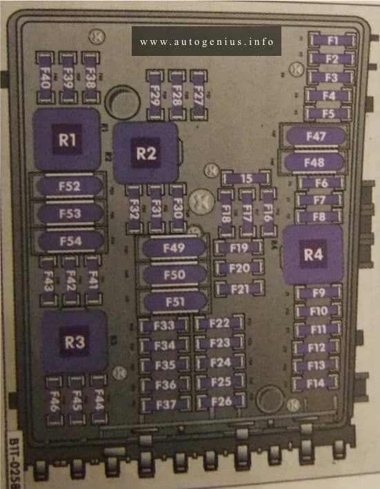 2015 vw golf fuse box diagram