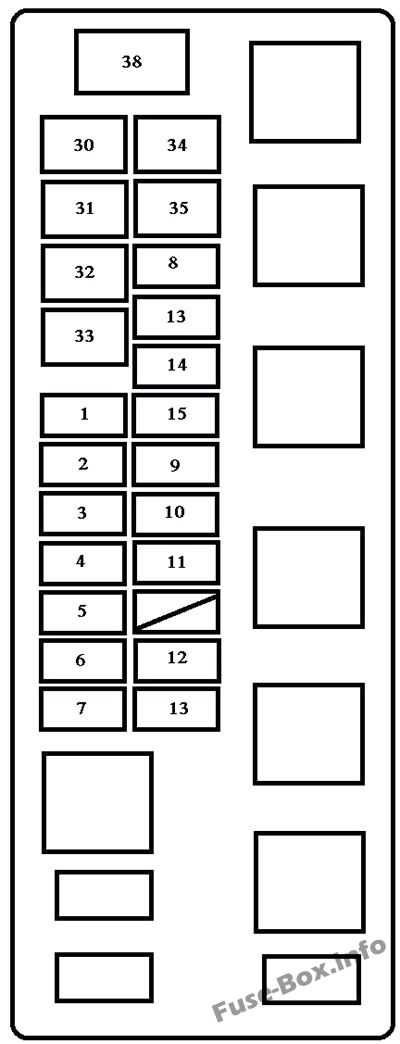 04 toyota tundra fuse box diagram