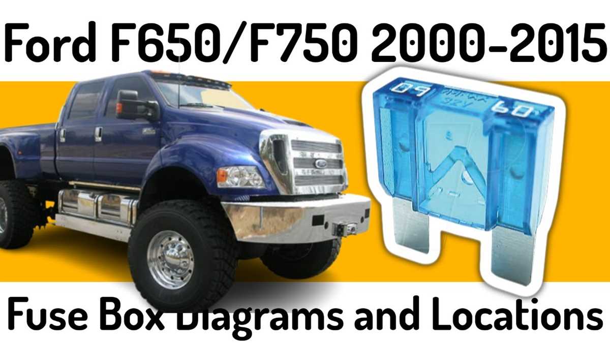 2013 ford f750 fuse box diagram