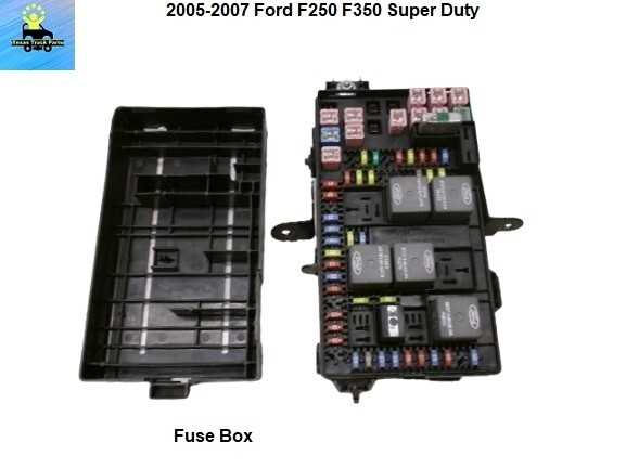 00 f250 fuse diagram