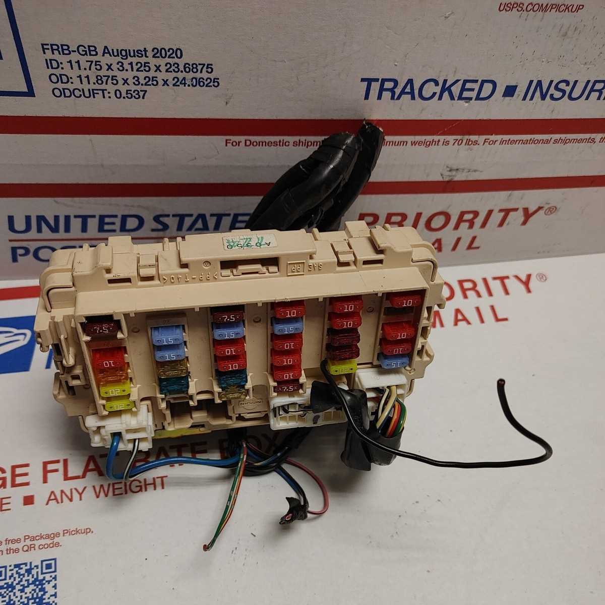 04 xterra fuse box diagram