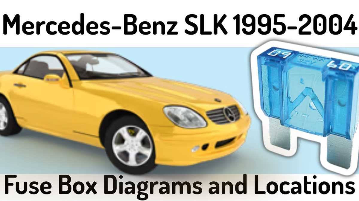 1998 slk 230 fuse box diagram