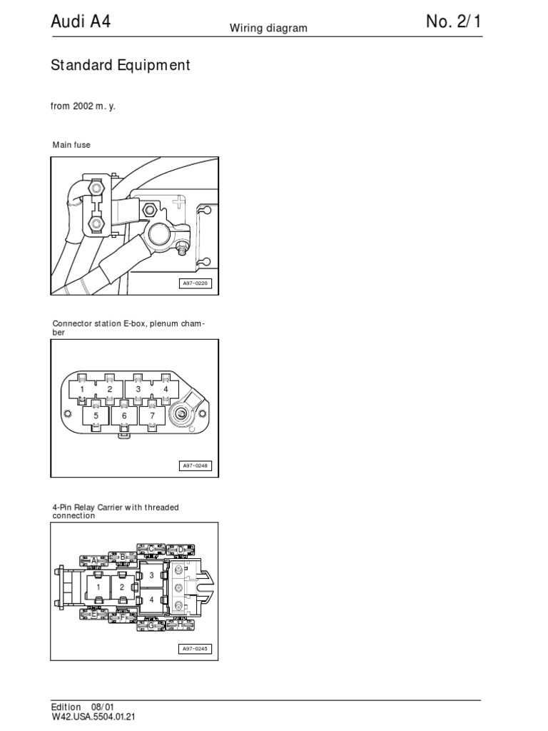 1999 audi a4 fuse diagram