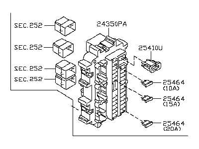 2020 infiniti qx80 fuse box diagram