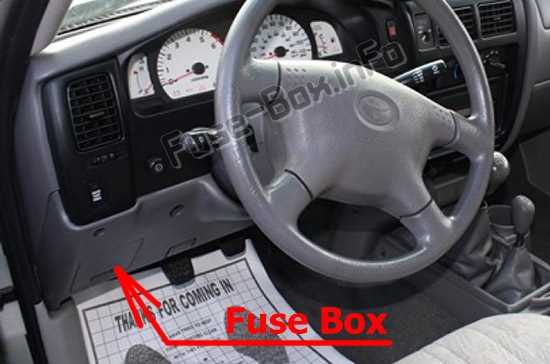 2004 toyota tacoma fuse box diagram