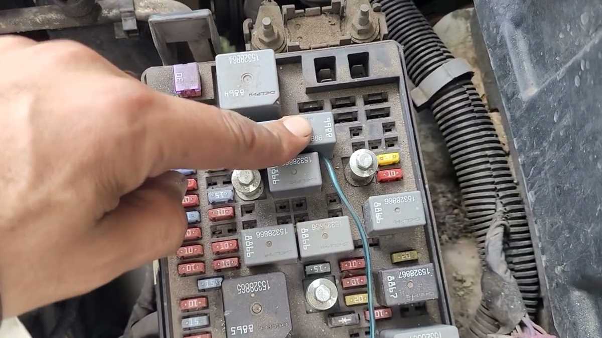 2008 chevy colorado fuse box diagram