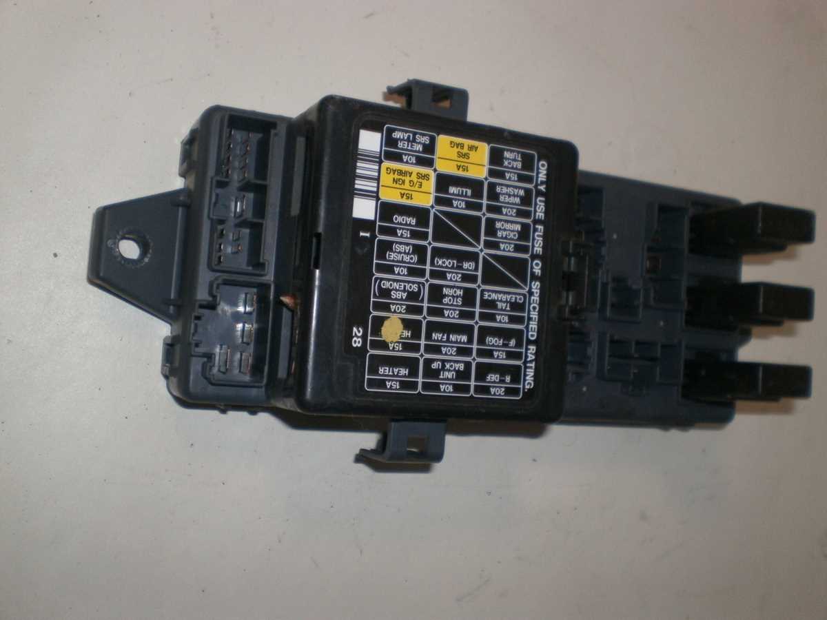 97 subaru legacy fuse diagram
