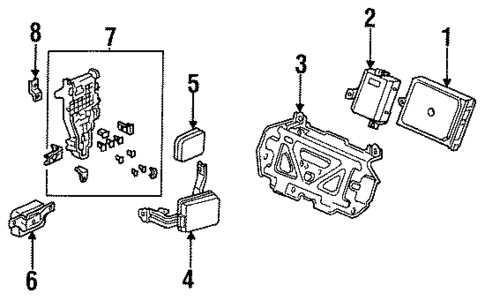1995 honda accord under dash fuse box diagram