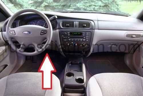 2004 ford taurus fuse box diagram under hood