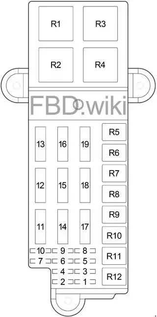 2007 sebring fuse box diagram