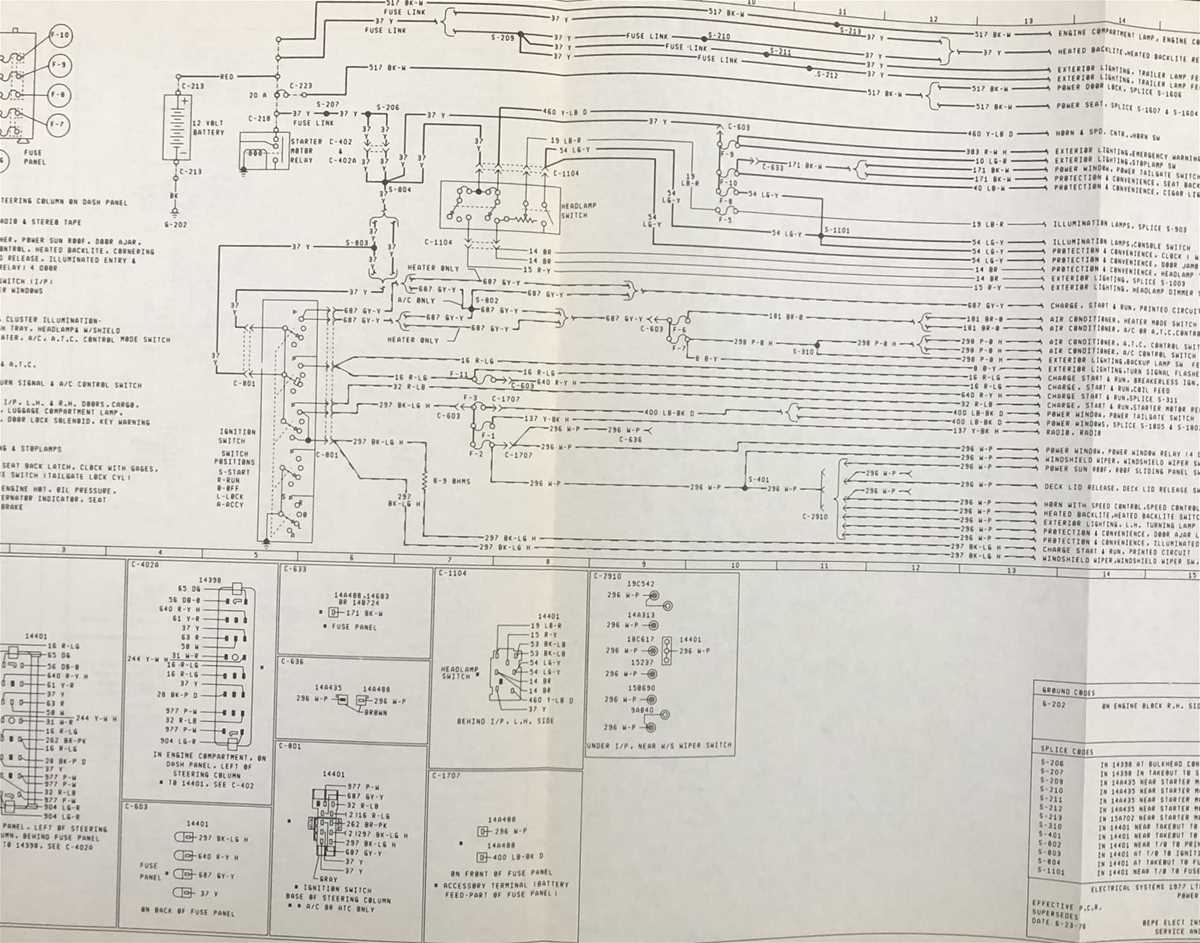 1997 mercury cougar fuse box diagram
