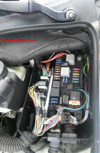 w202 fuse box diagram