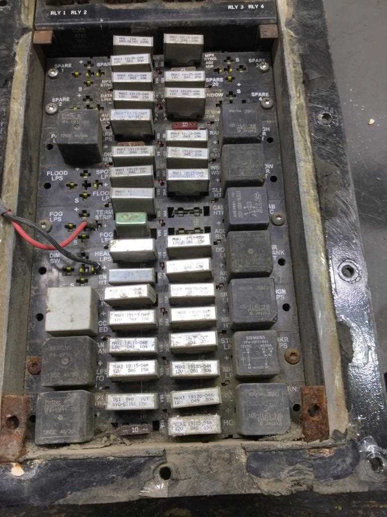 w900 fuse panel diagram