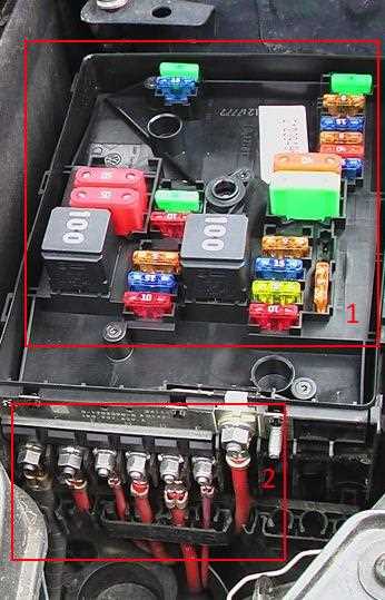 2012 vw tiguan fuse diagram