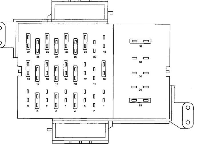 2010 crown victoria fuse diagram