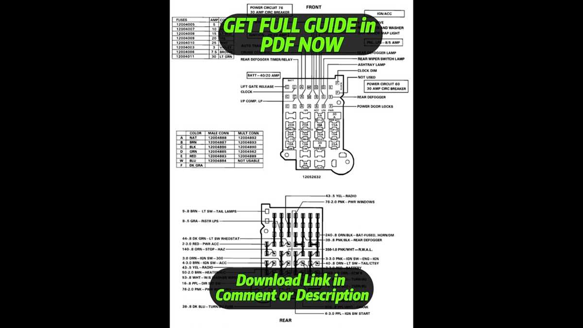 1989 gmc jimmy s15 fuse box diagram