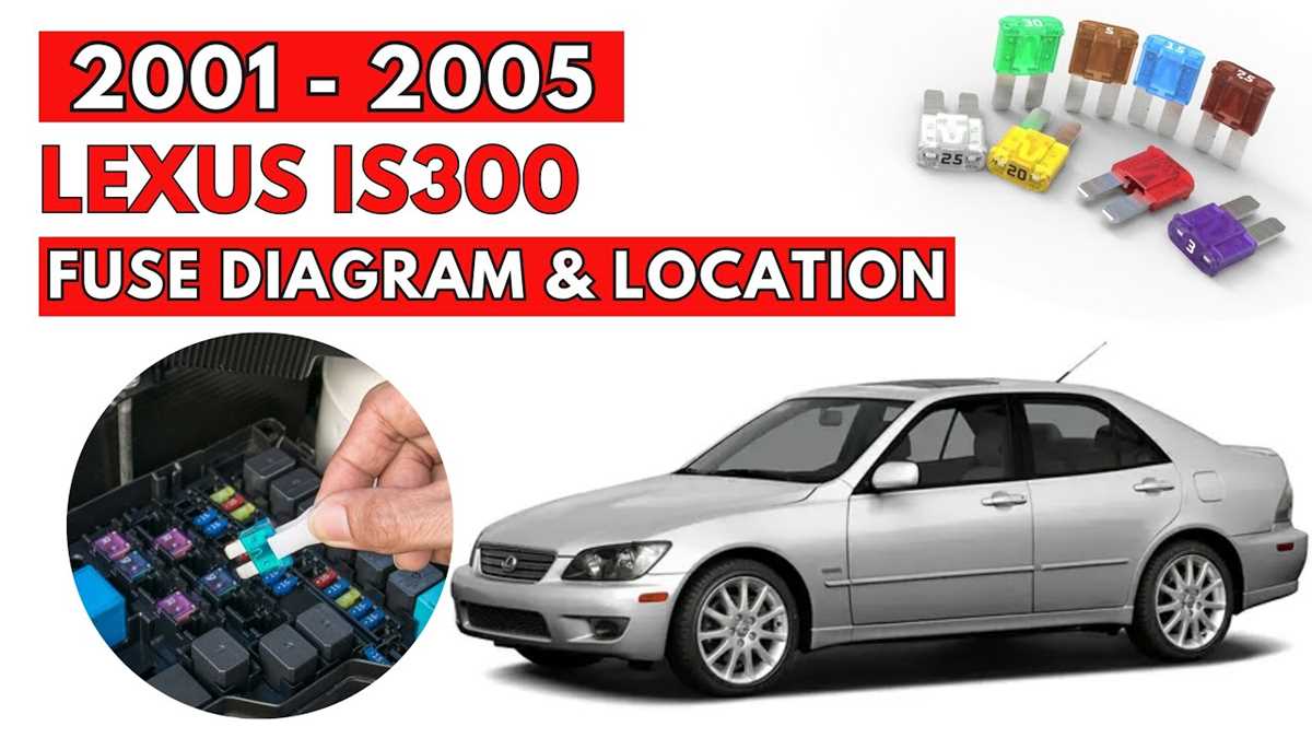 2001 is300 fuse box diagram