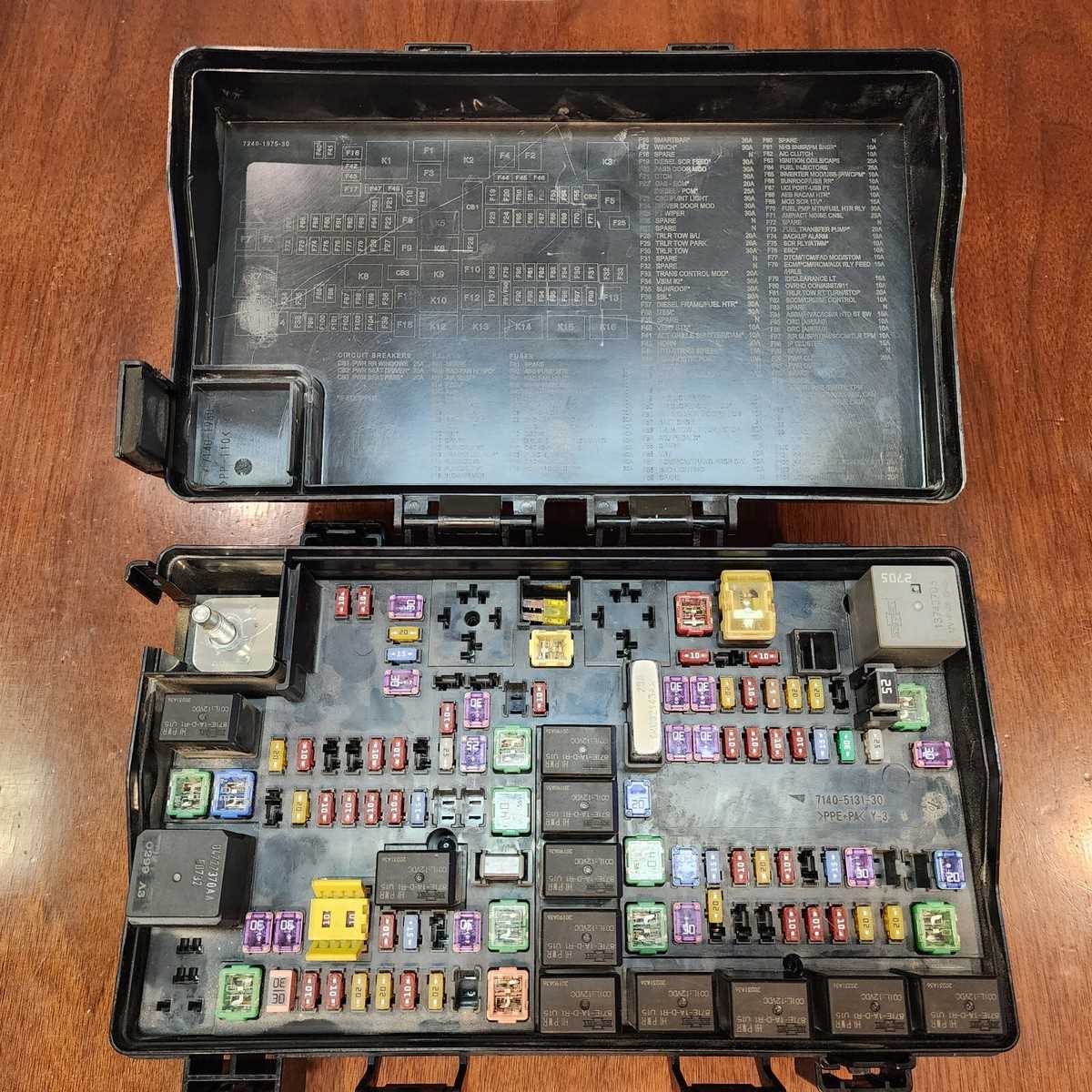 06 dodge ram fuse box diagram