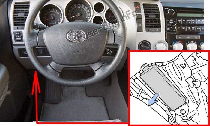 2010 toyota tundra fuse box diagram