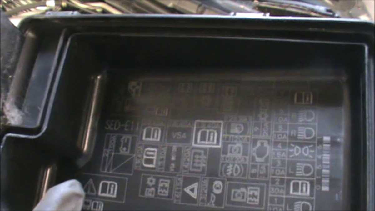 2004 honda accord fuse panel diagram