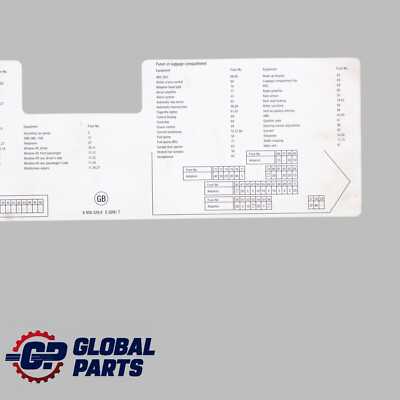 2007 bmw 550i fuse box diagram
