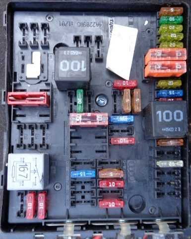 vw tiguan mk2 fuse box diagram