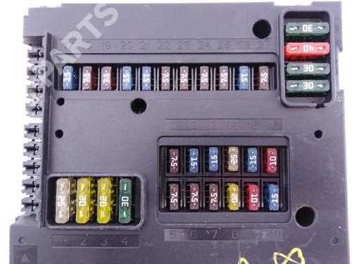 smart fortwo 450 fuse box diagram