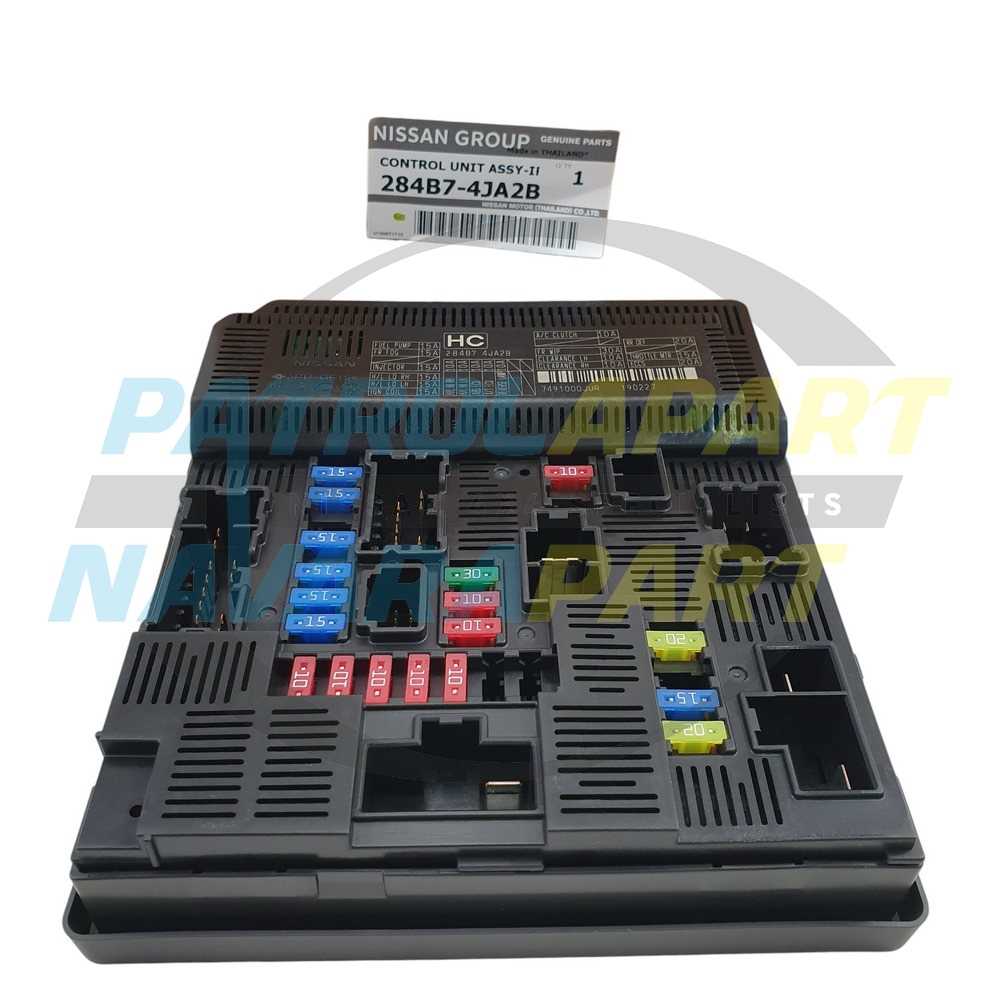 nissan navara np300 fuse box diagram