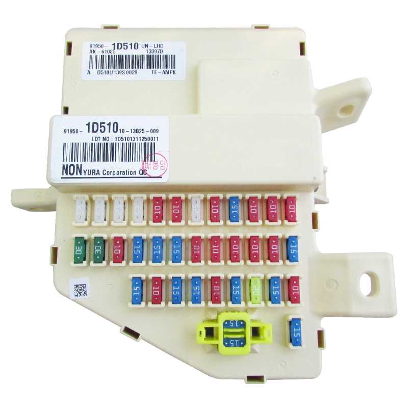 hyundai xg300 fuse box diagram