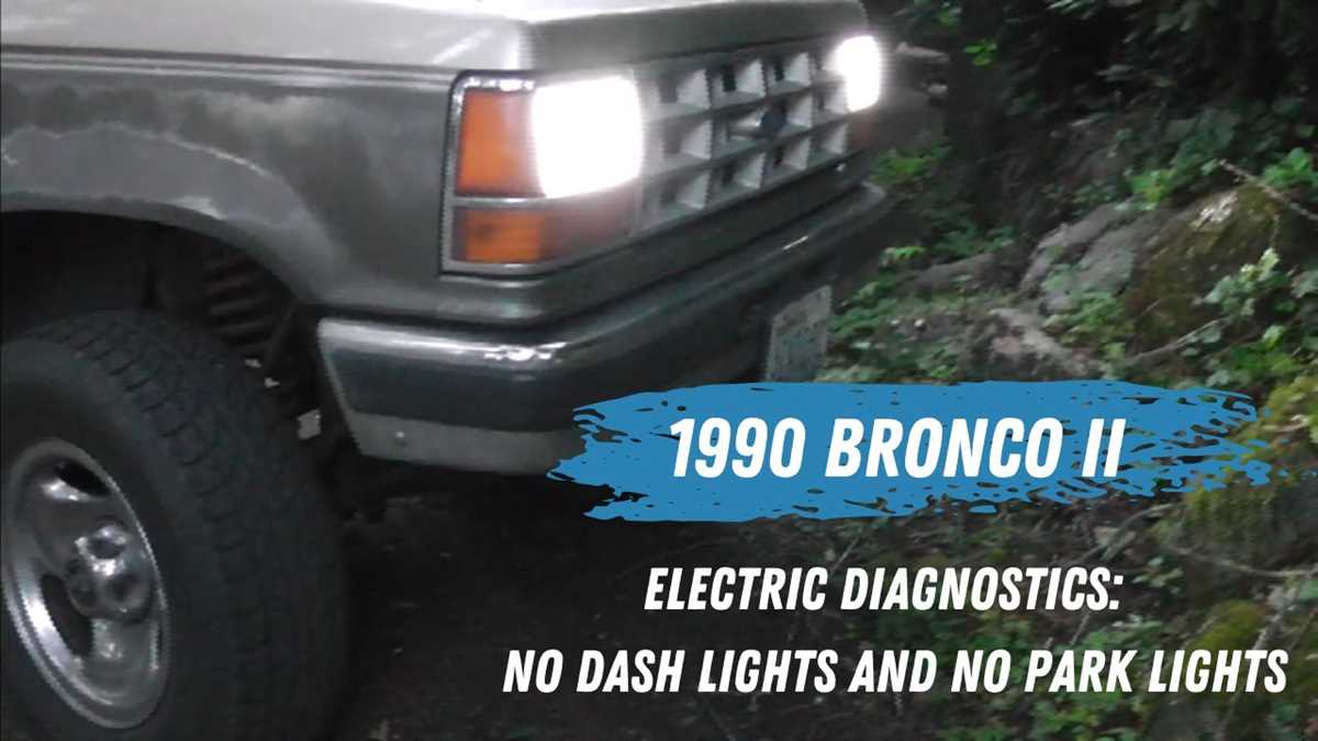 1990 ford bronco fuse box wire diagram