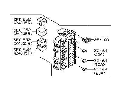 2009 g37 fuse box diagram