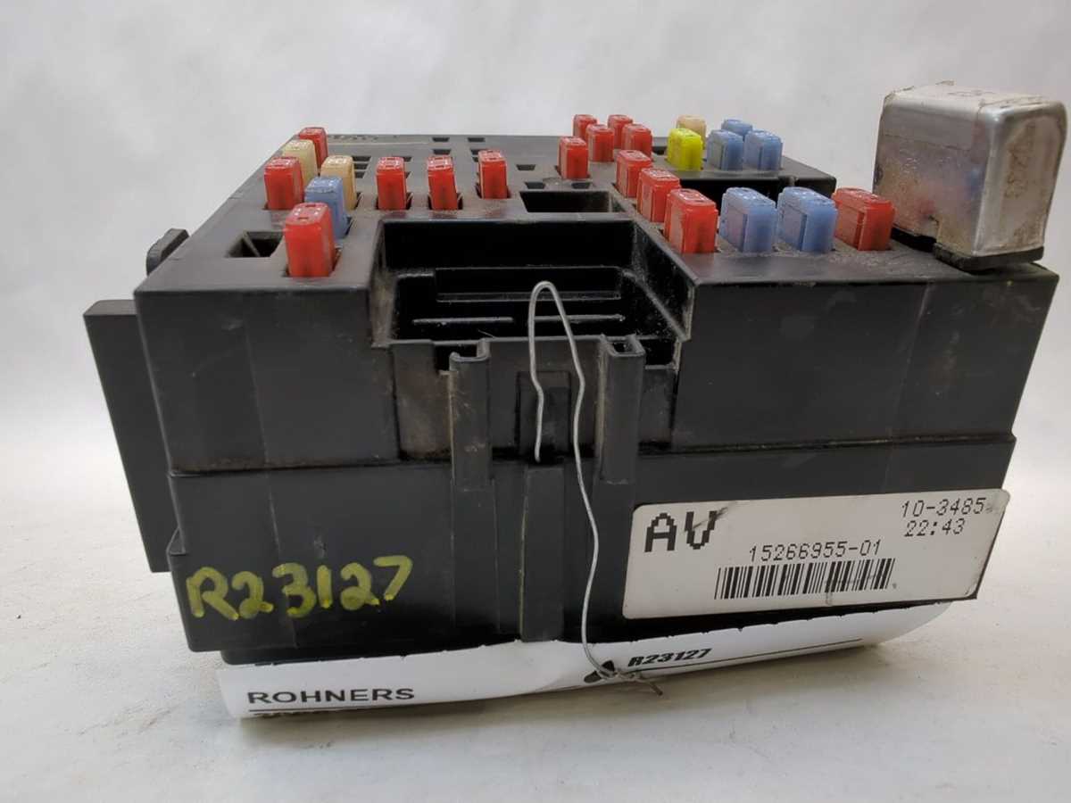 2006 silverado fuse diagram