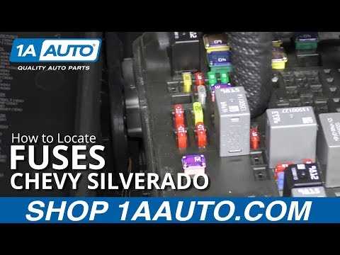 2011 chevy silverado interior fuse box diagram