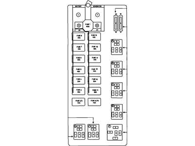 2003 dodge dakota fuse box diagram