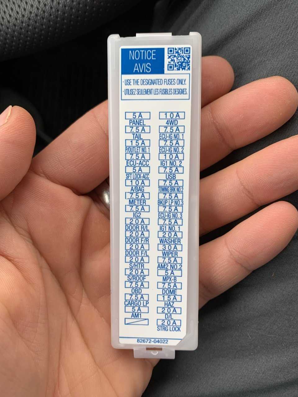 2016 prius fuse box diagram