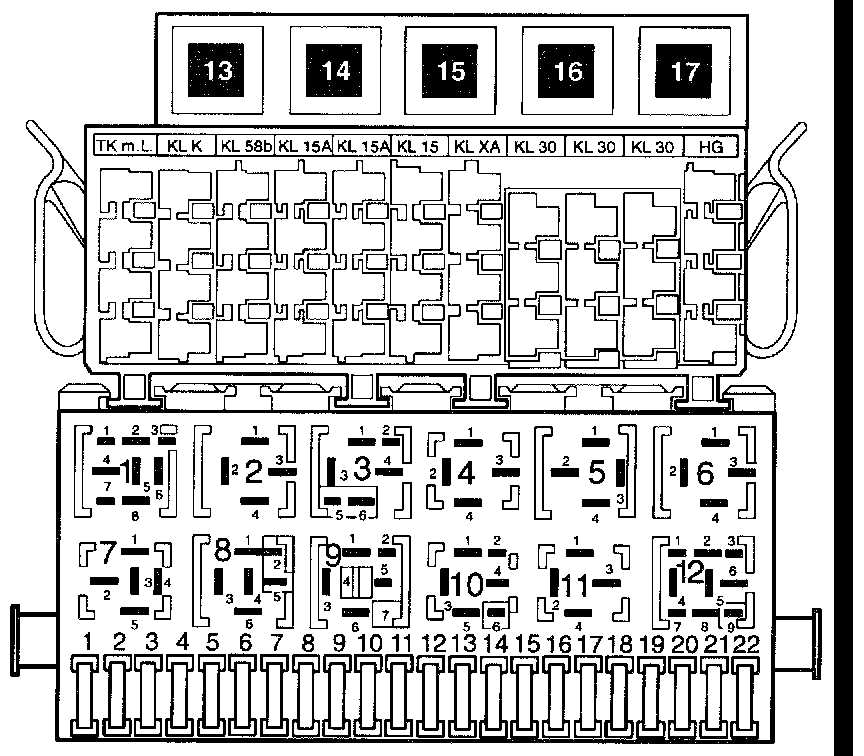 2001 passat fuse box diagram