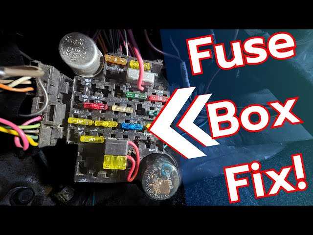 1983 chevy k10 fuse box diagram