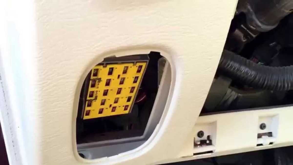 pt cruiser 2006 fuse box diagram