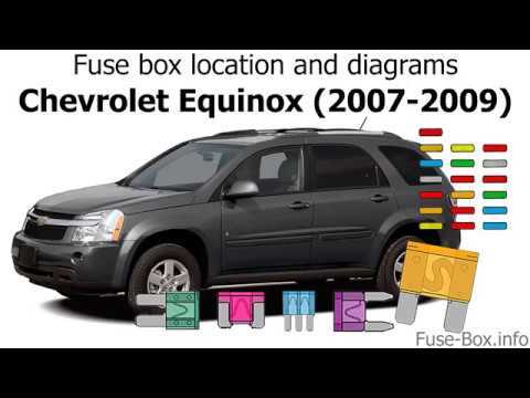 2007 chevy equinox fuse box diagram