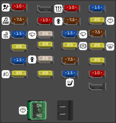 2012 highlander fuse box diagram